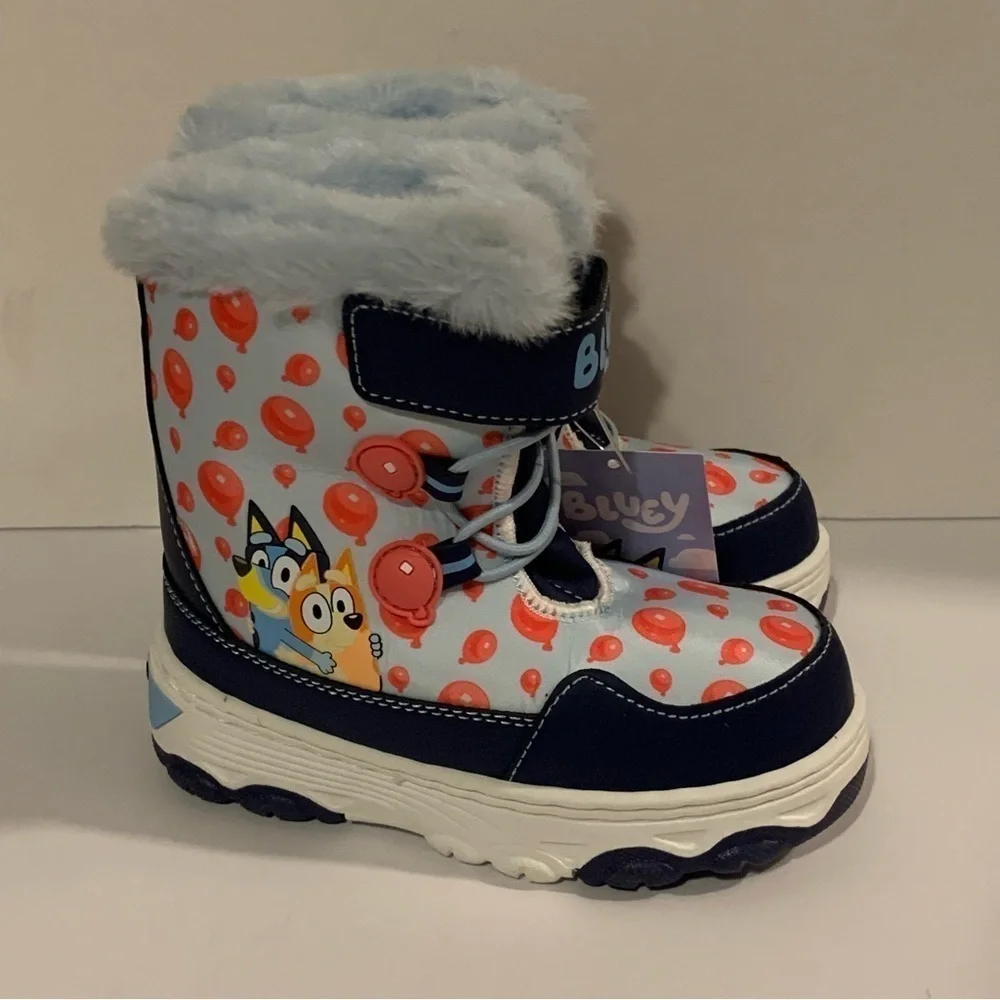 NWT. BLUEY Toddler Winter Boots